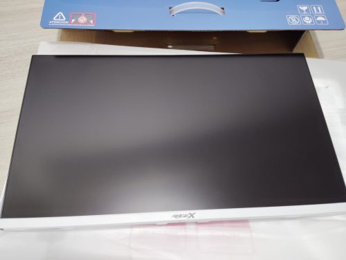 RageX 24" IPS 120Hz 240F Frameless LED Monitor White Edition photo review