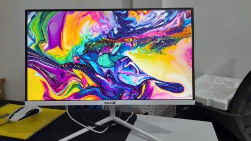 RageX 22" VA 100Hz 220F Frameless LED Monitor White Edition photo review